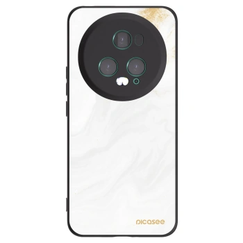 Picasee silikonowe czarne etui na Honor Magic5 Pro - White