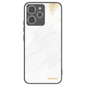 Picasee silikonowe czarne etui na Xiaomi Redmi 12 4G - White