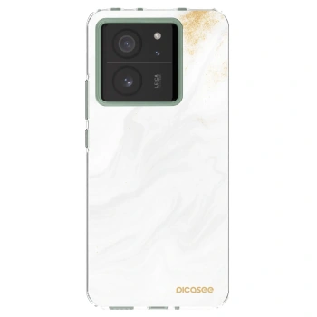 Picasee silikonowe przeźroczyste etui na Xiaomi 13T - White