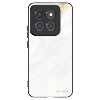 Picasee silikonowe czarne etui na Xiaomi 14 Pro - White