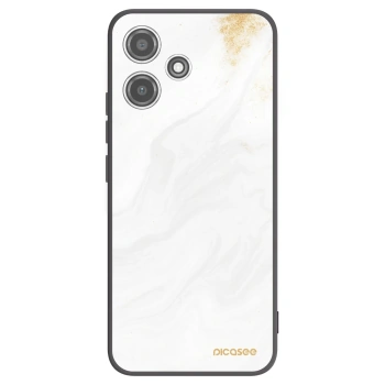 Picasee silikonowe czarne etui na Xiaomi Redmi 12 5G - White