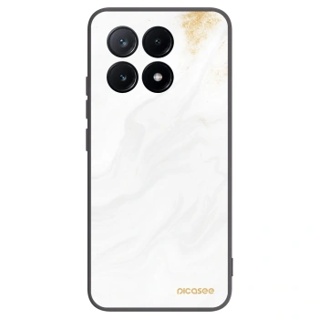 Picasee silikonowe czarne etui na Xiaomi Poco X6 Pro - White