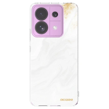 Picasee silikonowe przeźroczyste etui na Xiaomi Redmi Note 13 Pro 5G - White