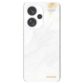 Picasee silikonowe przeźroczyste etui na Xiaomi Redmi Note 13 Pro+ 5G - White