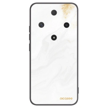 Picasee silikonowe czarne etui na Honor Magic6 Lite 5G - White
