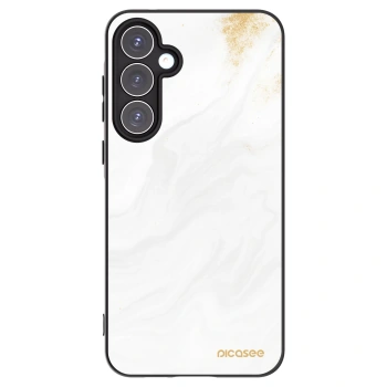Picasee silikonowe czarne etui na Samsung Galaxy A55 5G A556B - White