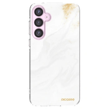 Picasee silikonowe przeźroczyste etui na Samsung Galaxy A55 5G A556B - White
