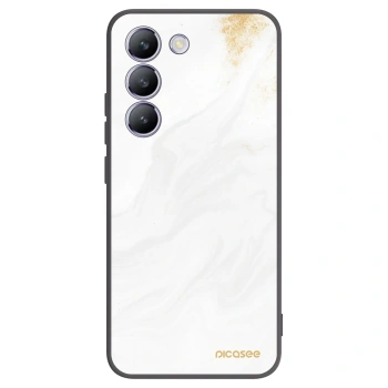 Picasee silikonowe czarne etui na Vivo V40 SE 5G - White