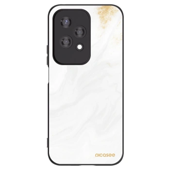 Picasee silikonowe czarne etui na Honor 200 Lite - White