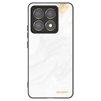 Picasee silikonowe czarne etui na Xiaomi 14T - White