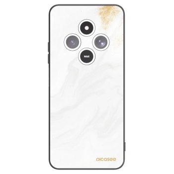 Picasee silikonowe czarne etui na Xiaomi Redmi 14C - White