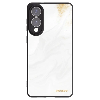 Picasee silikonowe czarne etui na Samsung Galaxy S25 Edge 5G - White