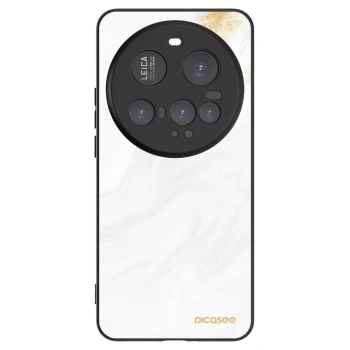 Picasee silikonowe czarne etui na Xiaomi 15 Ultra - White