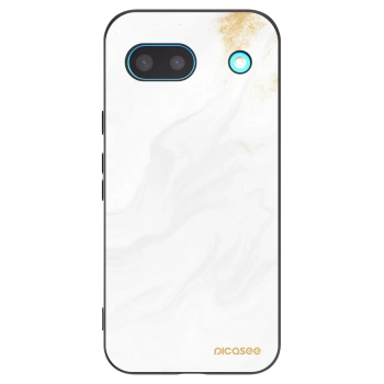 Picasee silikonowe czarne etui na Google Pixel 8 - White
