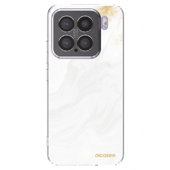 Picasee silikonowe przeźroczyste etui na Xiaomi 15 - White