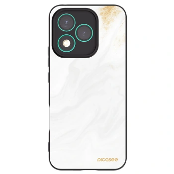 Picasee silikonowe czarne etui na Honor 400 Lite 5G - White