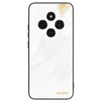 Picasee silikonowe czarne etui na Xiaomi Poco C75 - White