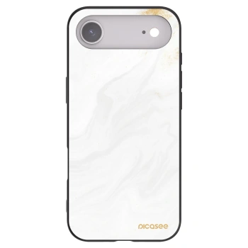 Picasee silikonowe czarne etui na Apple iPhone Air - White