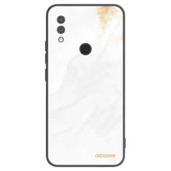 Picasee silikonowe czarne etui na Xiaomi Redmi 7 - White