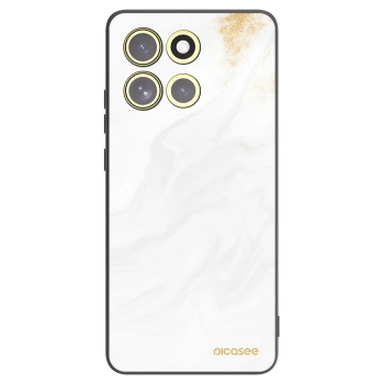 Picasee silikonowe czarne etui na Motorola Moto G86 5G - White
