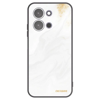 Picasee silikonowe czarne etui na Xiaomi Redmi 15C 5G - White