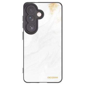 Picasee silikonowe czarne etui na Samsung Galaxy S26 - White