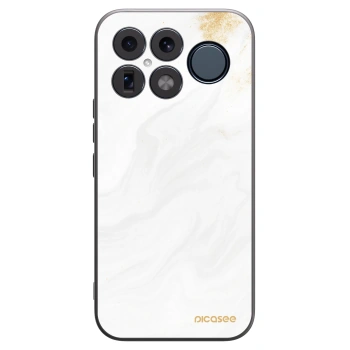 Picasee silikonowe czarne etui na Xiaomi Poco F8 Ultra - White