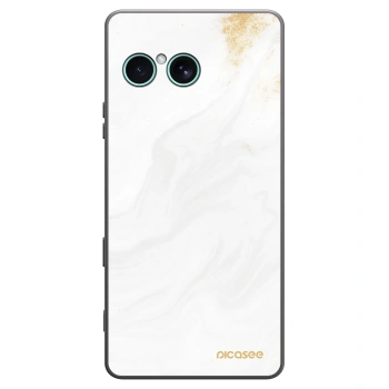 Picasee silikonowe czarne etui na Sony Xperia 10 VII - White