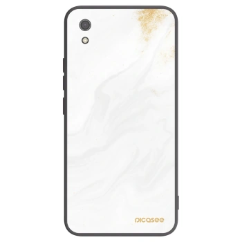 Picasee silikonowe czarne etui na Xiaomi Redmi 7A - White