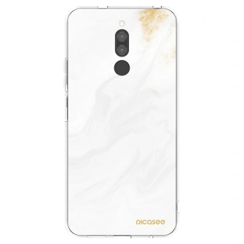Picasee silikonowe przeźroczyste etui na Xiaomi Redmi 8 - White