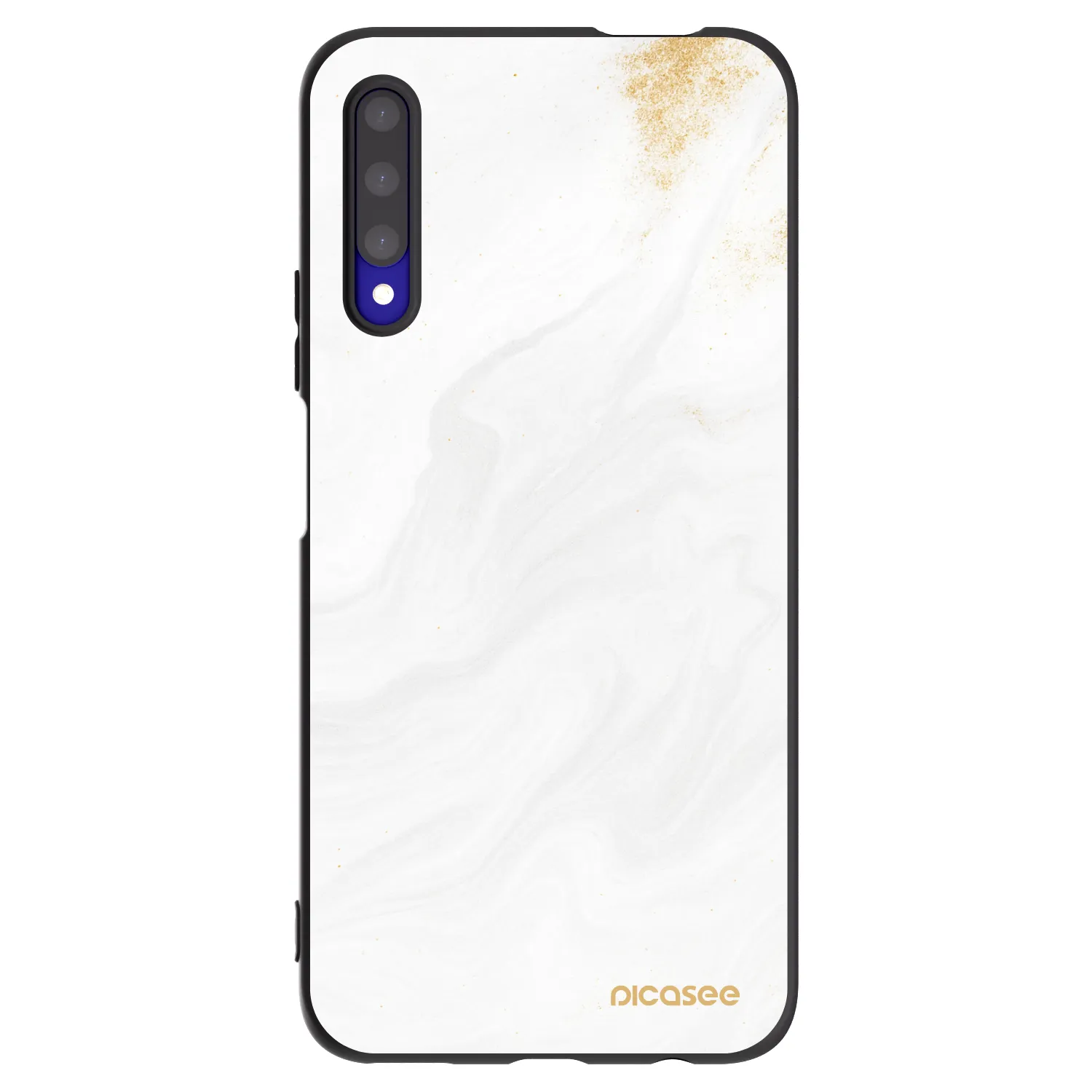 Picasee silikonowe czarne etui na Honor 9X Pro - White