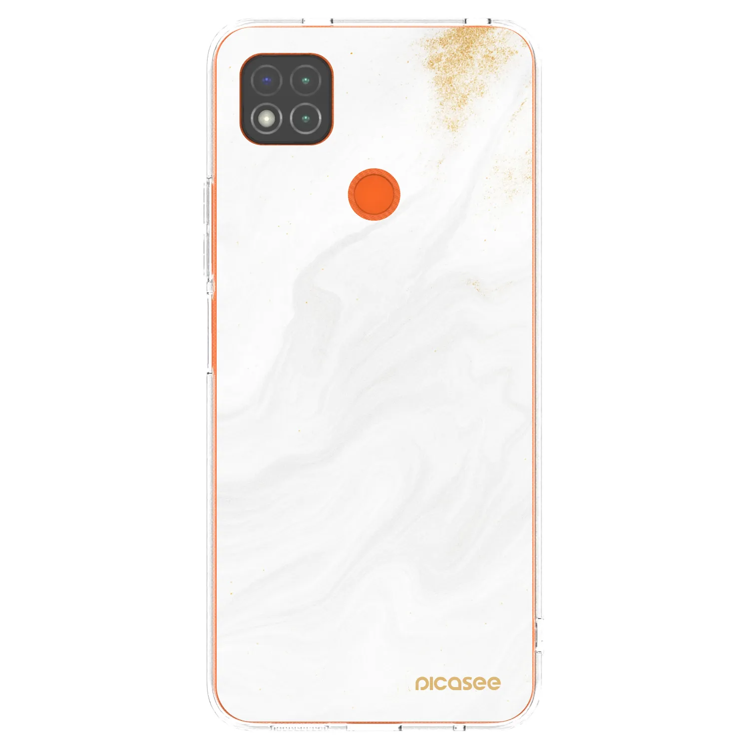 Picasee silikonowe przeźroczyste etui na Xiaomi Redmi 9C - White