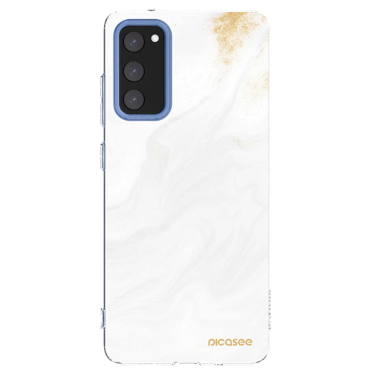 Picasee silikonowe przeźroczyste etui na Samsung Galaxy S20 FE - White