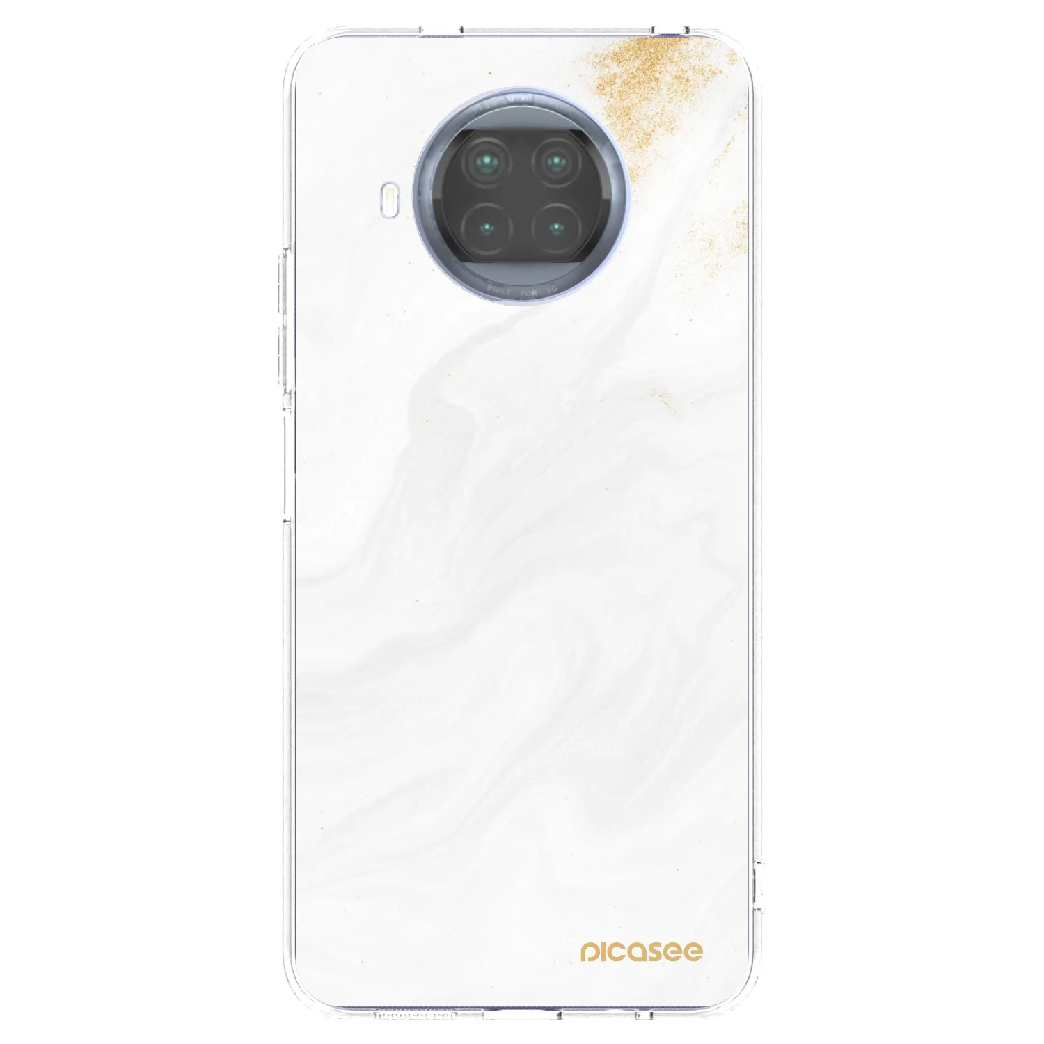 Picasee silikonowe przeźroczyste etui na Xiaomi Mi 10T Lite - White