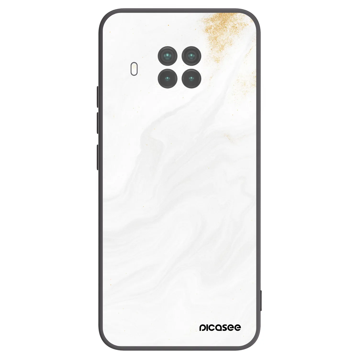 Picasee silikonowe czarne etui na Xiaomi Mi 10T Lite - White