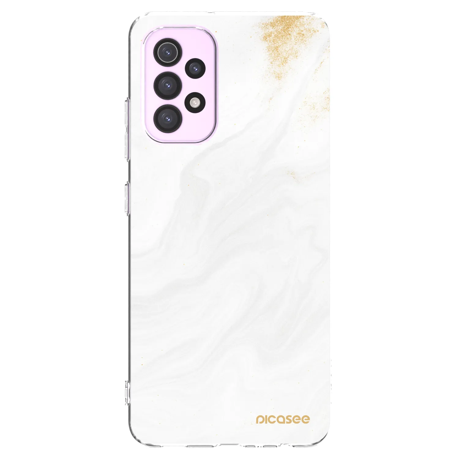 Picasee silikonowe przeźroczyste etui na Samsung Galaxy A32 5G A326B - White
