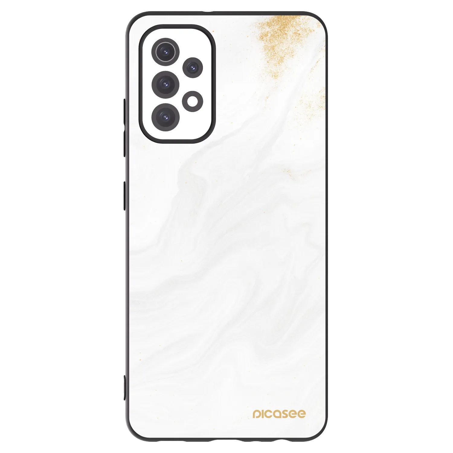 Picasee silikonowe czarne etui na Samsung Galaxy A32 5G A326B - White