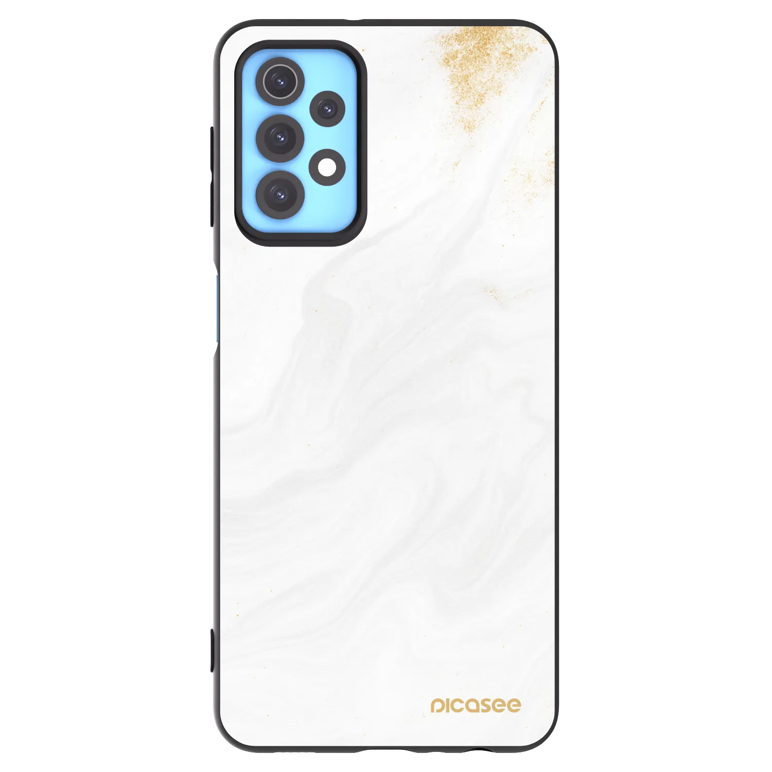 Picasee silikonowe czarne etui na Samsung Galaxy A32 4G SM-A325F - White