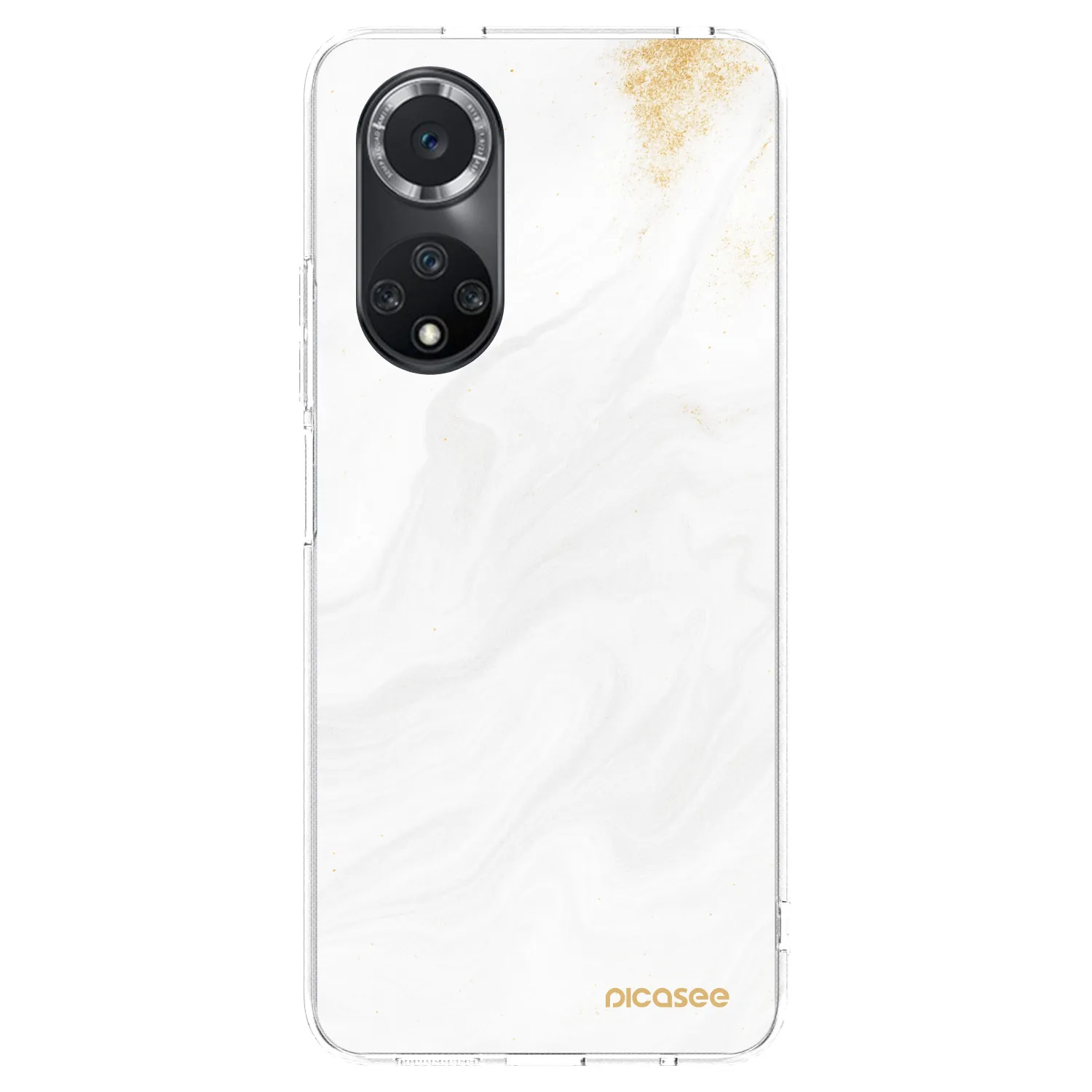 Picasee silikonowe przeźroczyste etui na Huawei Nova 9 SE - White
