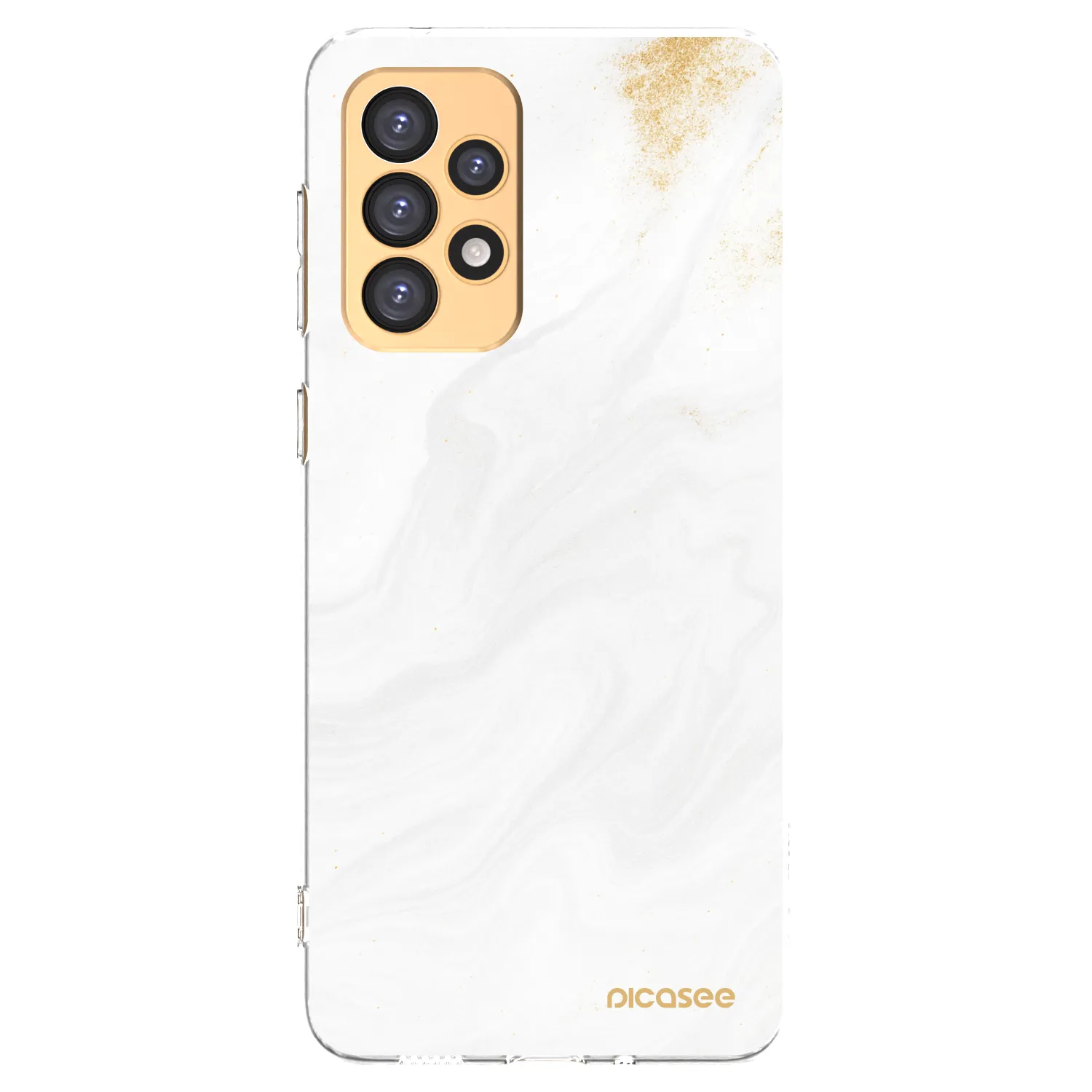 Picasee silikonowe przeźroczyste etui na Samsung Galaxy A33 5G A336 - White