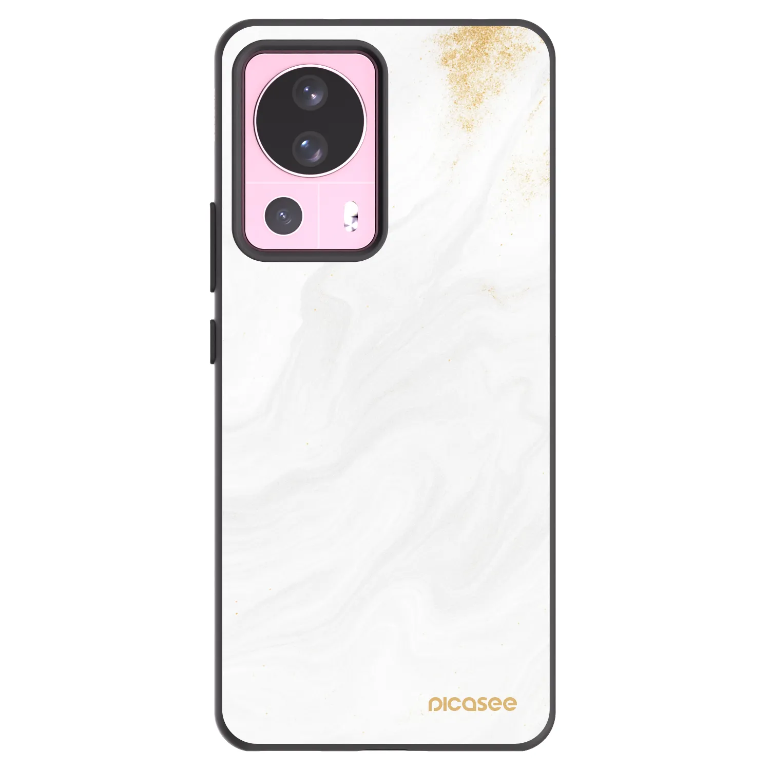 Picasee silikonowe czarne etui na Xiaomi 13 Lite - White