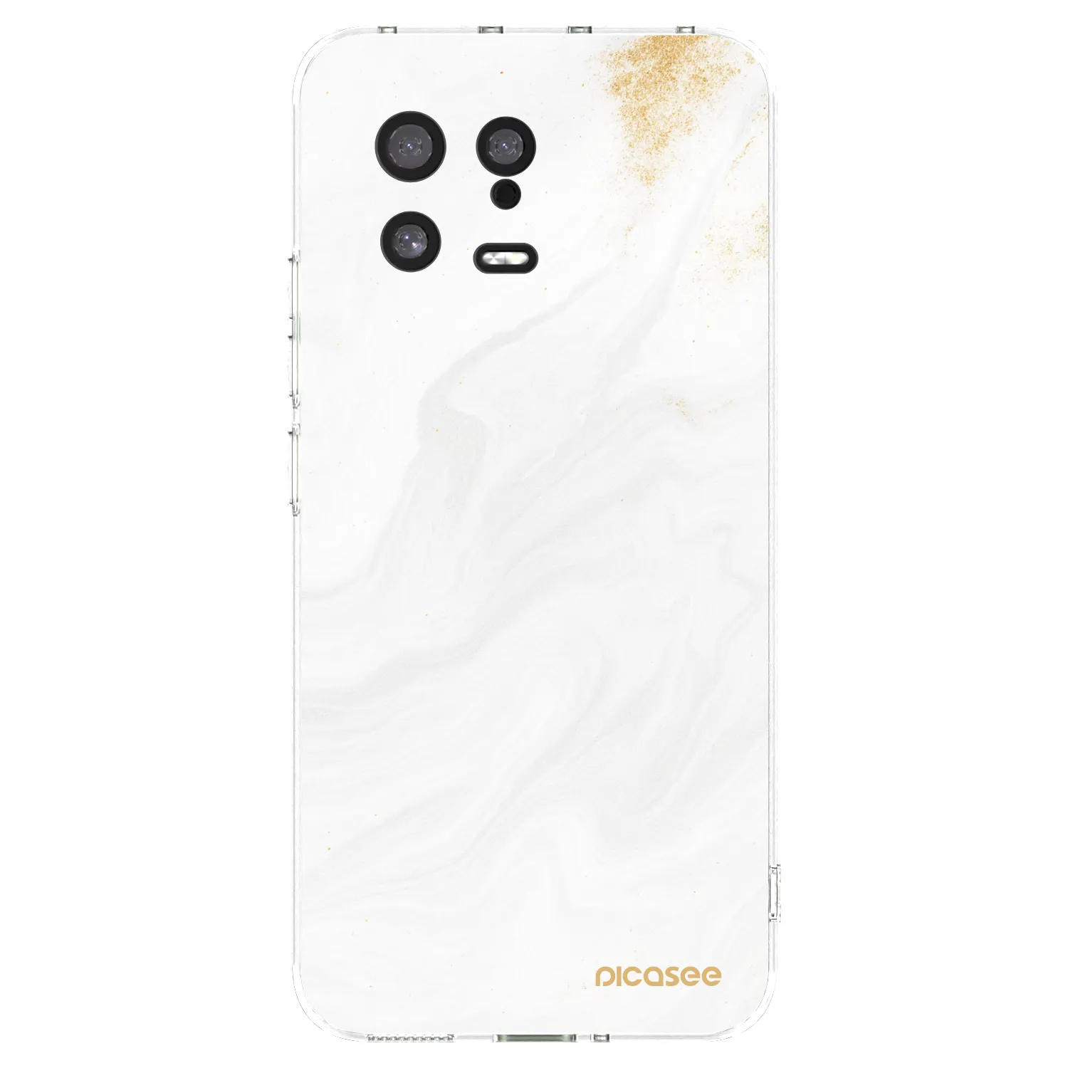 Picasee silikonowe przeźroczyste etui na Xiaomi 13 - White