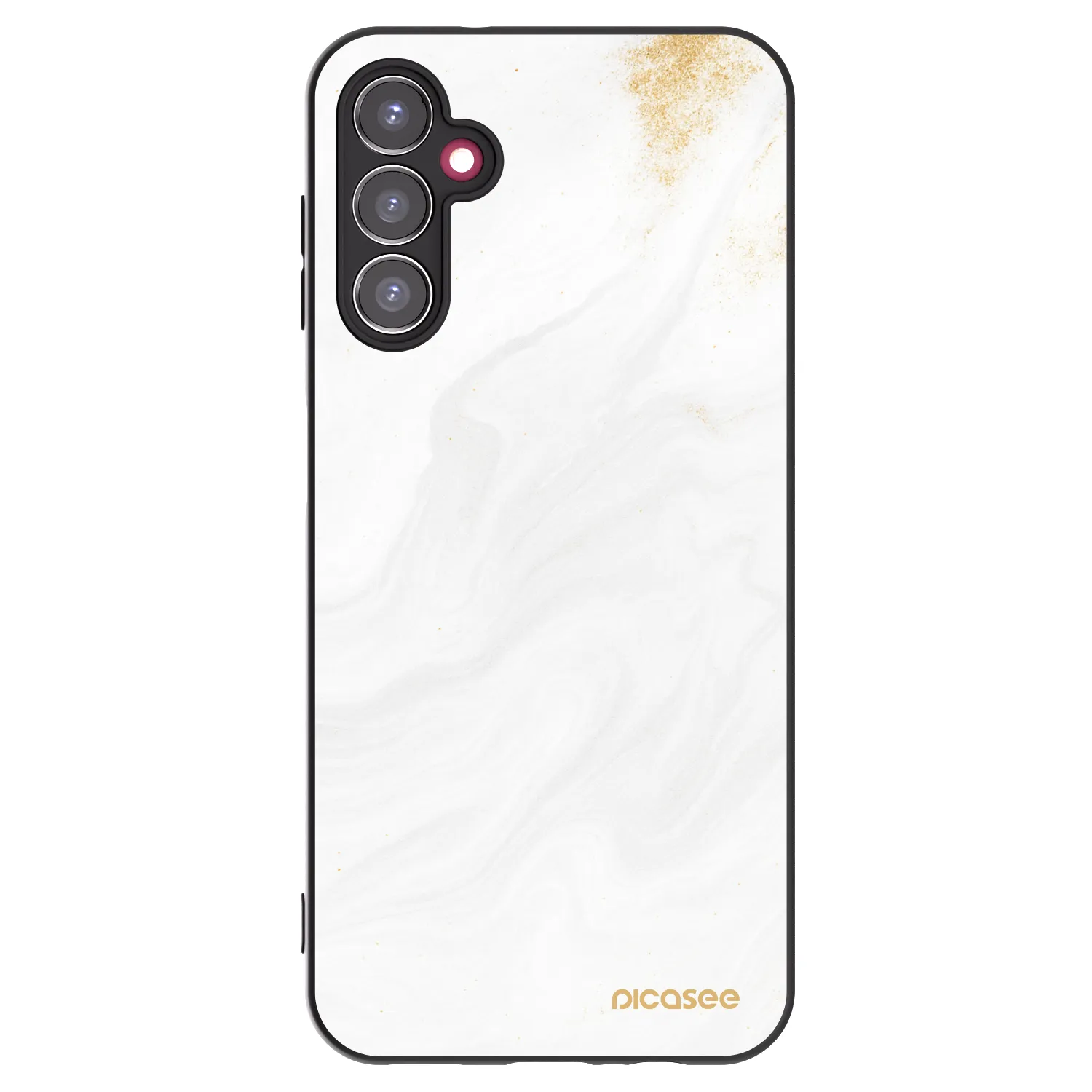 Picasee silikonowe czarne etui na Samsung Galaxy A14 4G A145R - White