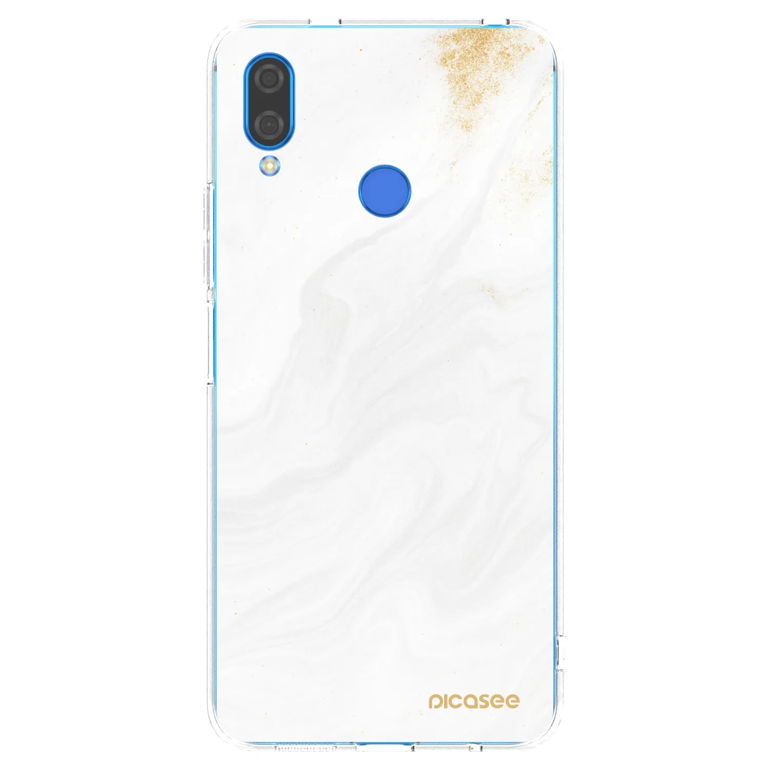 Picasee silikonowe przeźroczyste etui na Huawei Nova 3i - White
