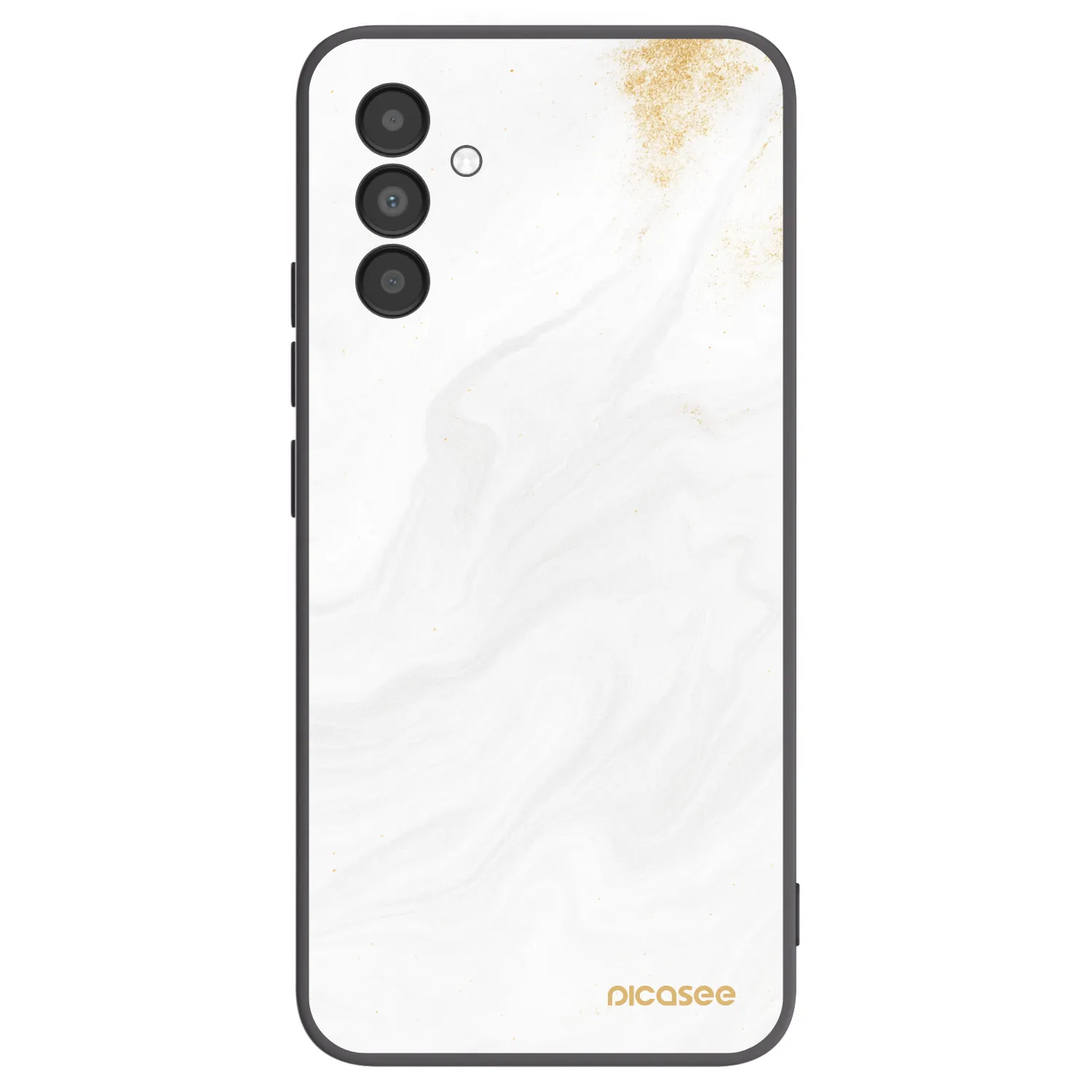 Picasee silikonowe czarne etui na Samsung Galaxy A04s A047F - White