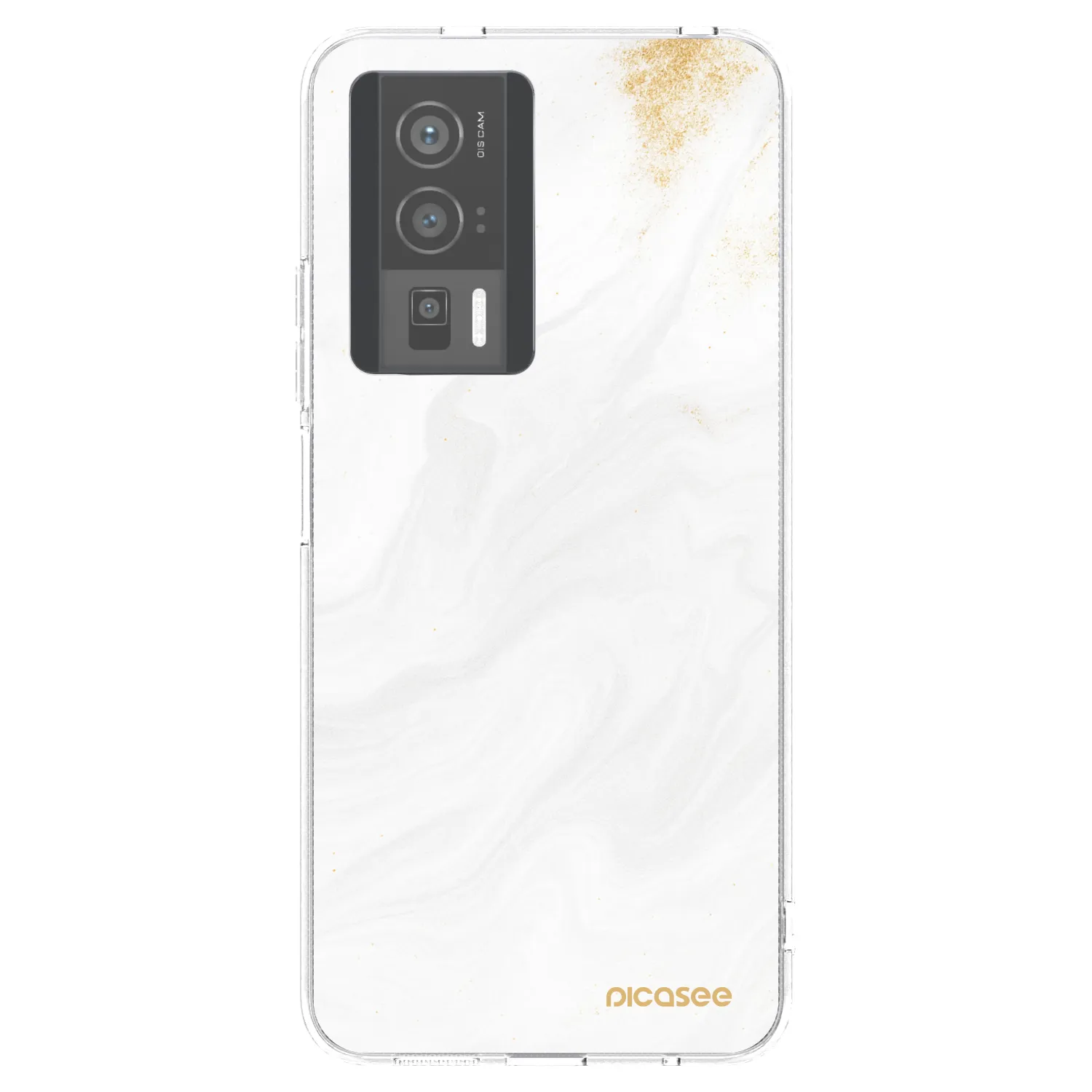 Picasee silikonowe przeźroczyste etui na Xiaomi Poco F5 Pro 5G - White