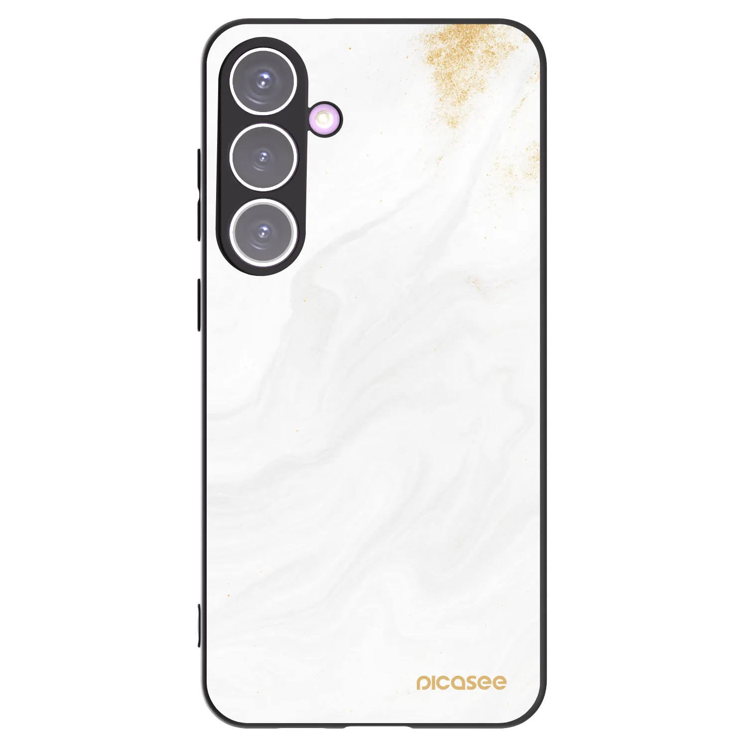 Picasee silikonowe czarne etui na Samsung Galaxy S24+ S926B 5G - White