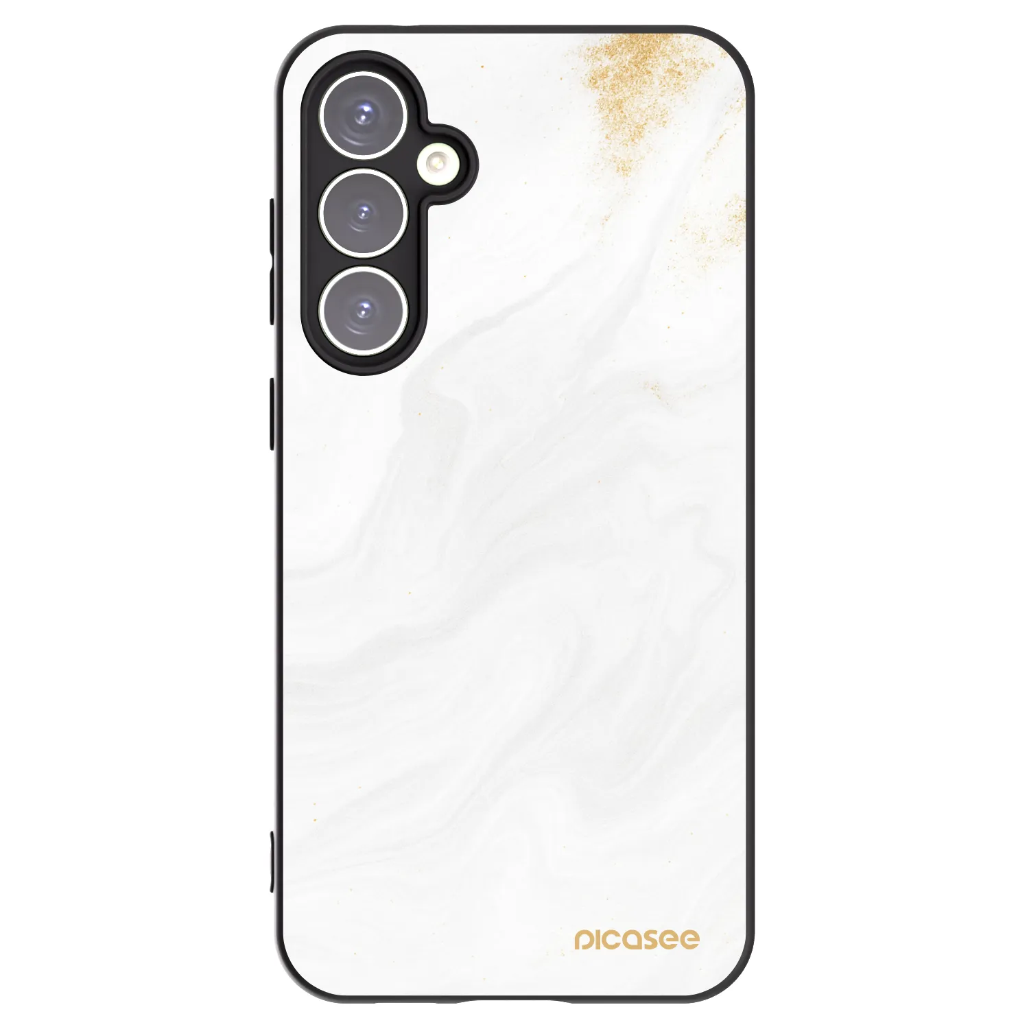 Picasee silikonowe czarne etui na Samsung Galaxy S23 FE S711B - White