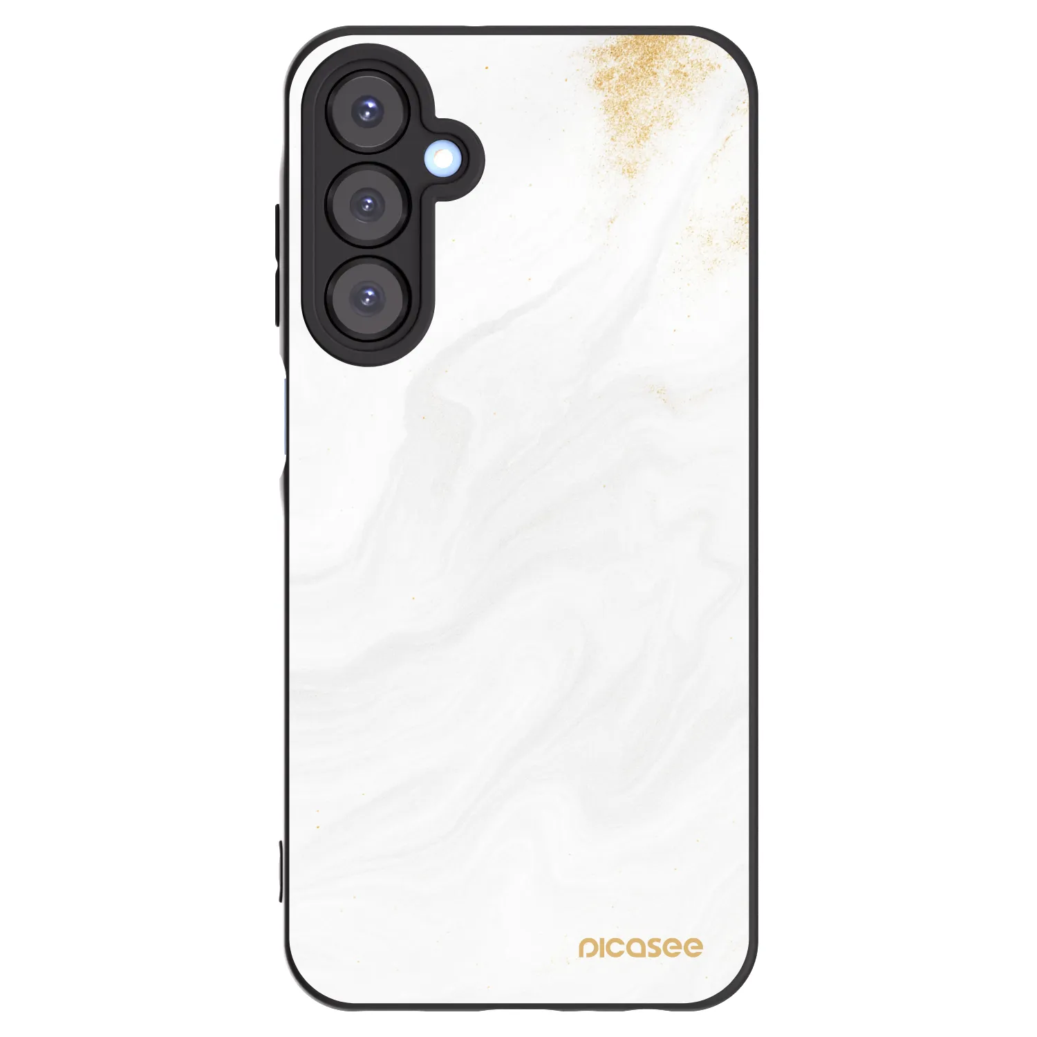 Picasee silikonowe czarne etui na Samsung Galaxy A25 A256B 5G - White