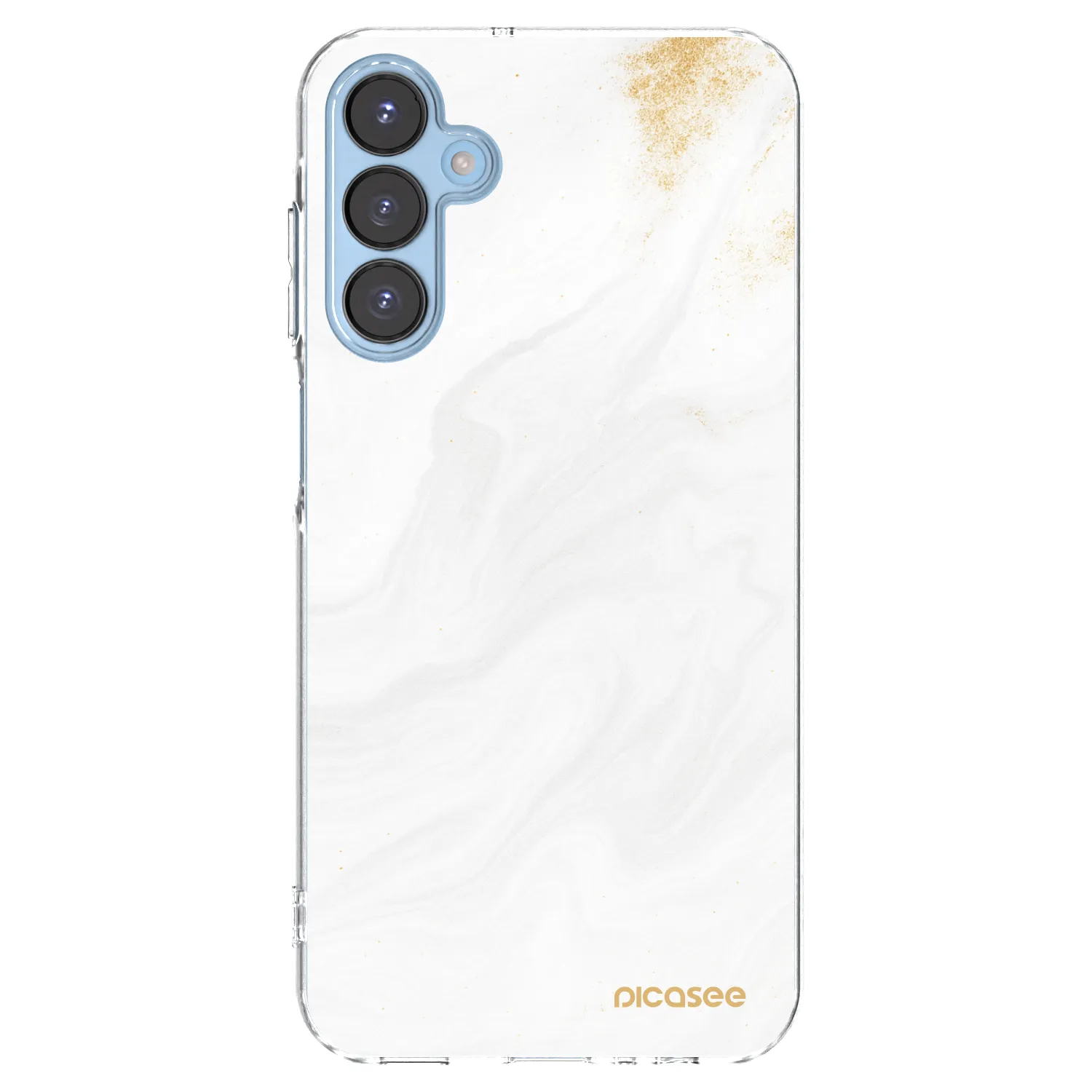 Picasee silikonowe przeźroczyste etui na Samsung Galaxy A15 A156B 5G - White